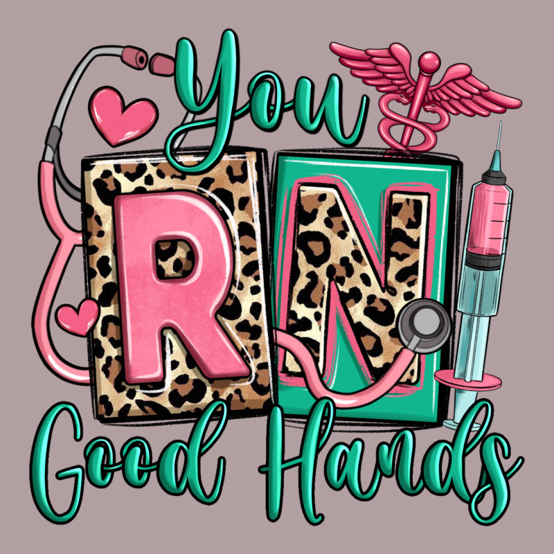 You Rn Good Hands Registered Nurse Vintage Hoodie by RanaPortraitStore | Teevron