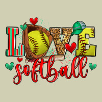 Love Softball Heavy Core Tee | Teevron