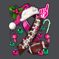 Pink Christmas Breast Cancer Ribbon Football Zipper Hoodie | Teevron