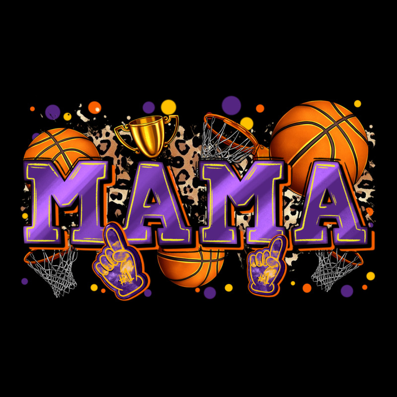 Mama Basketball Ladies Tee by Zillion Design Studio | Teevron