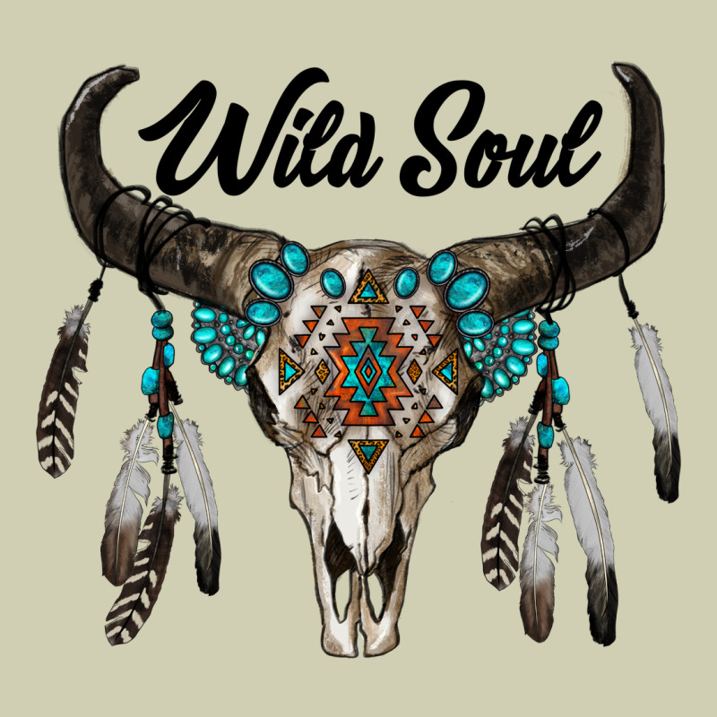 Wild Soul Boho Skull Heavy Core Tee by RanaPortraitStore | Teevron