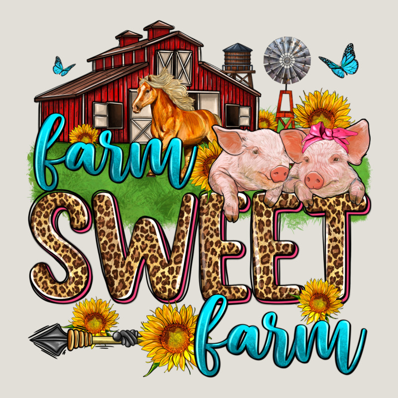 Farm Sweet Farm Heavy Core Tee by Zillion Design Studio | Teevron