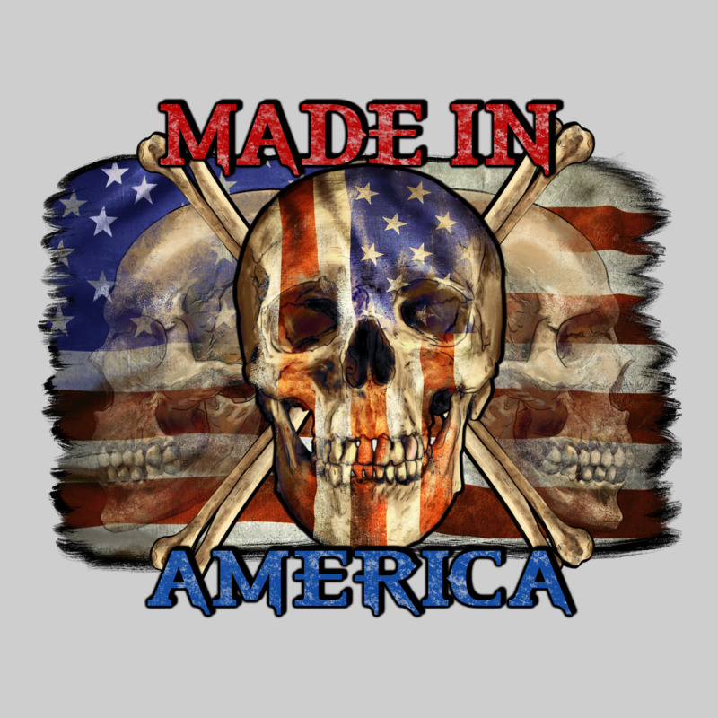 Made In America 4th Of July Premium Tee by CowGirlArtShop | Teevron
