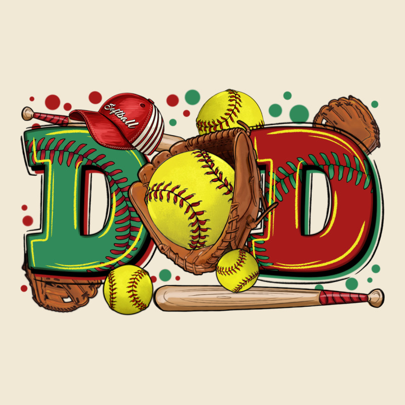Dad Softball Ladies Tee by Zillion Design Studio | Teevron