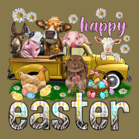 Happy Easter Truck With Farm Animals Premium Hoodie | Teevron