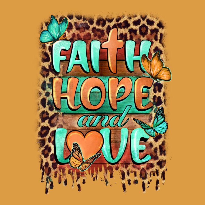 Faith Hope And Love Urban Heavy Tee by BarkalooDesign | Teevron