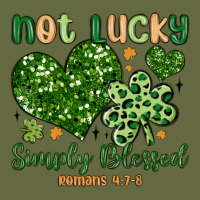 Not Lucky Simply Blessed Long Sleeve Tee | Teevron