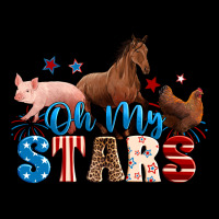 Horse Pig Chicken With Oh My Stars Premium Tee | Teevron