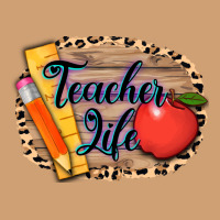 Teacher Life Background 3200x2400 Vintage Tee | Teevron