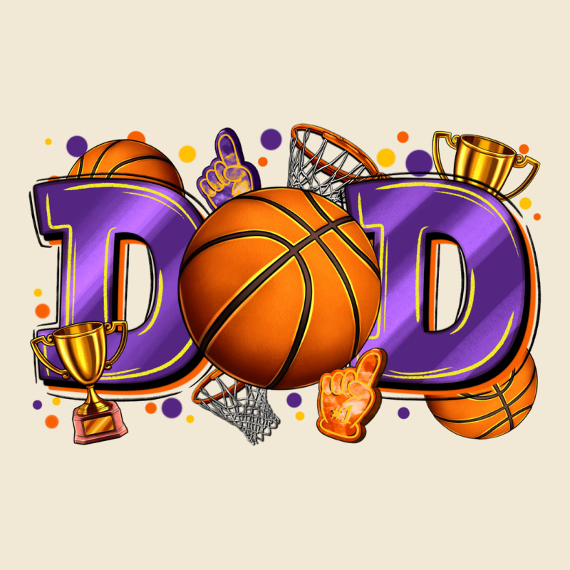 Dad Basketball Ladies Tee by Zillion Design Studio | Teevron