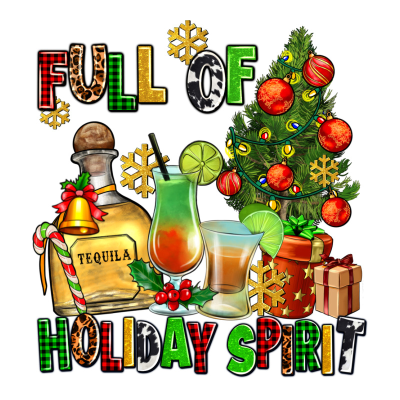 Full Of Holiday Spirit Premium Tee by AdoDesignShop | Teevron