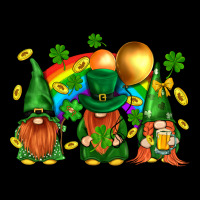 St. Patricks  Gnomies With Rainbow Zipper Hoodie | Teevron