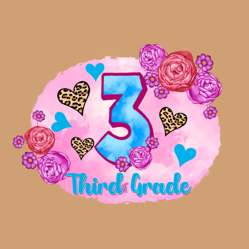 Back To School Flowers Third Grade 3200x2400 Vintage Tee by AdoDesignShop | Teevron