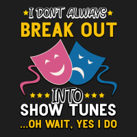 My Brain Is 95% Show Tunes. Funny Theatre Gift. Heavyweight Hoodie | Teevron
