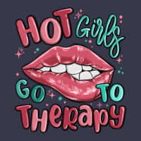 Hot Girls Go To Therapy Long Sleeve Tee | Teevron