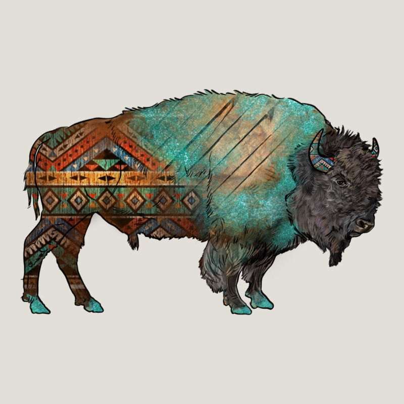 Aztec Bison Heavy Core Tee by RanaPortraitStore | Teevron