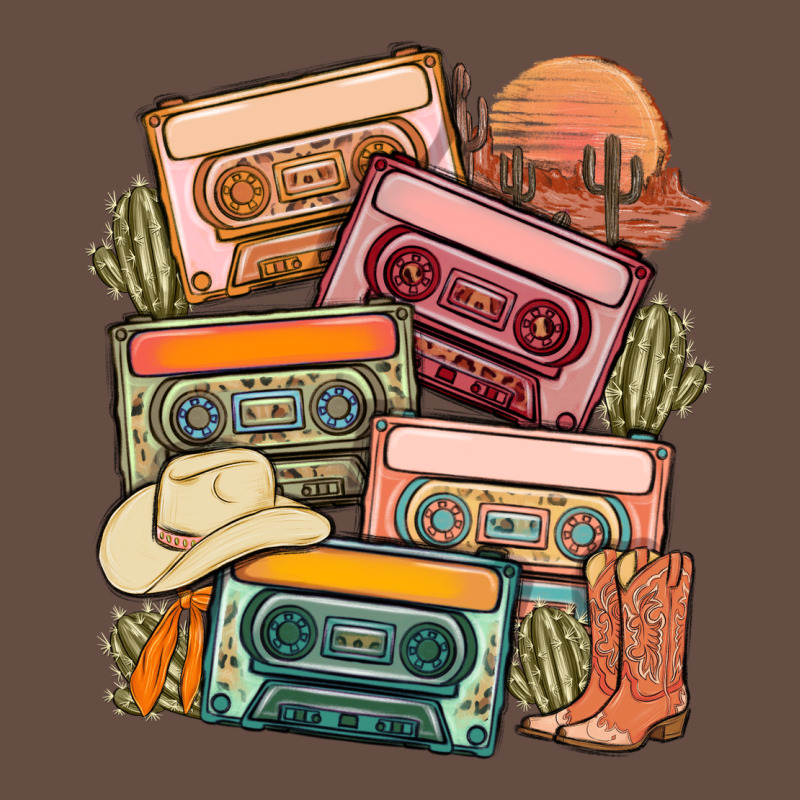 Customized Country Cassette Tapes Long Sleeve Tee by MaliasSmallBusiness | Teevron