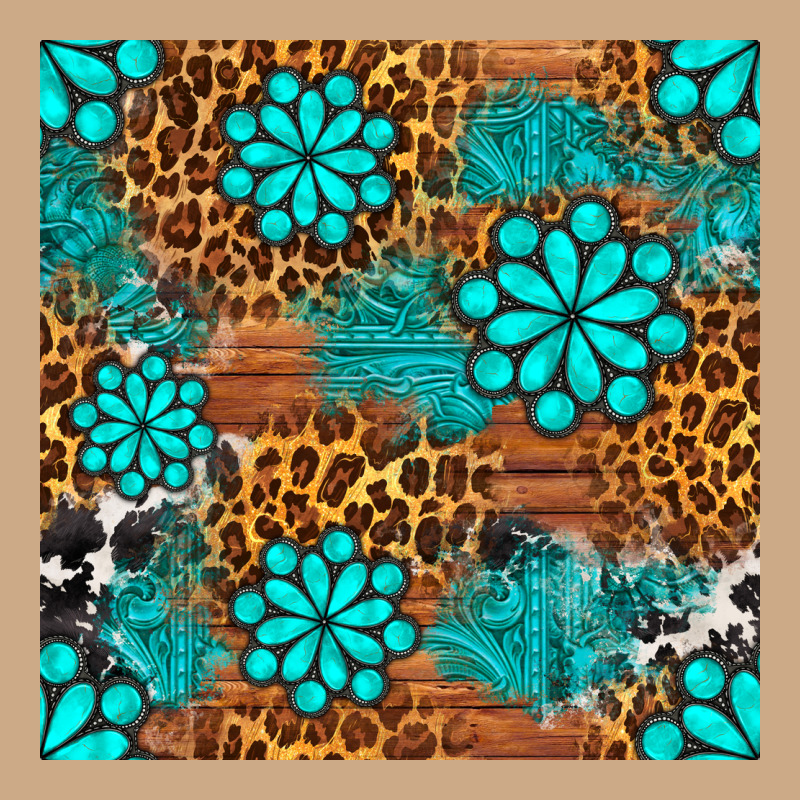 Leopard Gemstone Seamless Pattern Vintage Hoodie by BundleAndBundleShop | Teevron