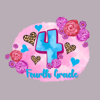 Back To School Flowers Fourth Grade 3200x2400 Vintage Tee | Teevron
