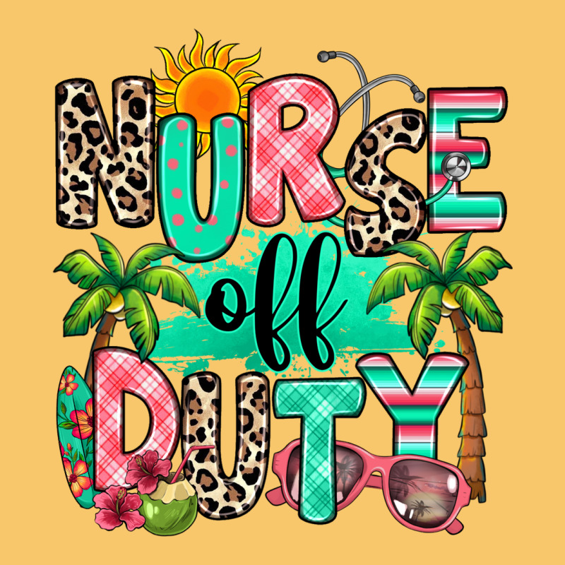 Nurse Off Duty Summer Break Vintage Hoodie by RanaPortraitStore | Teevron