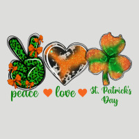 Peace Love St.patrick's Day Zipper Hoodie | Teevron