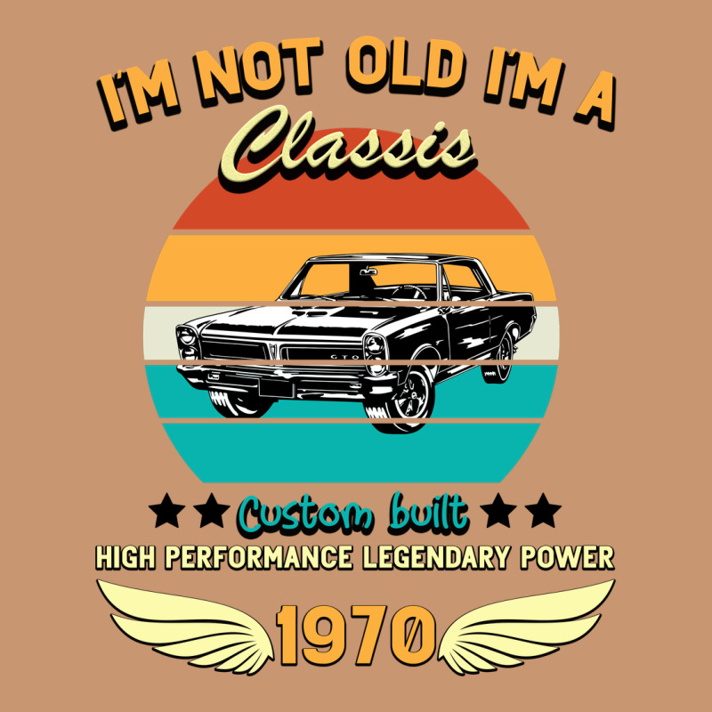 Vintage 50th Birthday I'm Not Old I'm A Classic Born In 1970 Heavyweight Hoodie by Bettercallsaul | Teevron