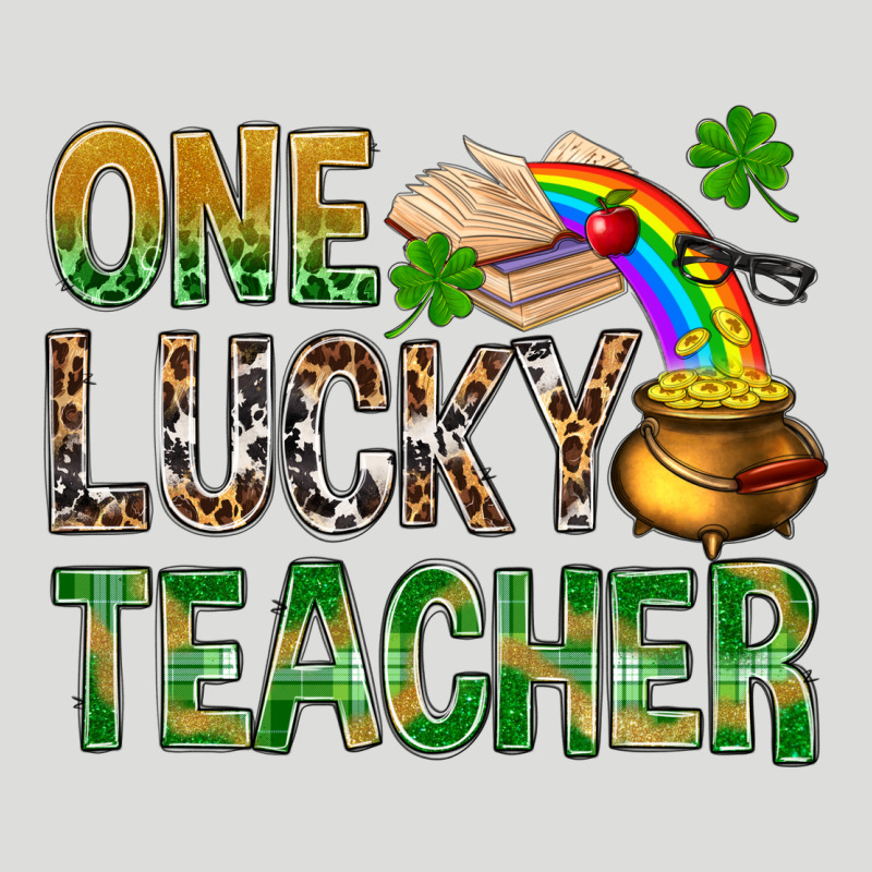 One Lucky Teacher St. Patricks Zipper Hoodie by BundleAndBundleShop | Teevron