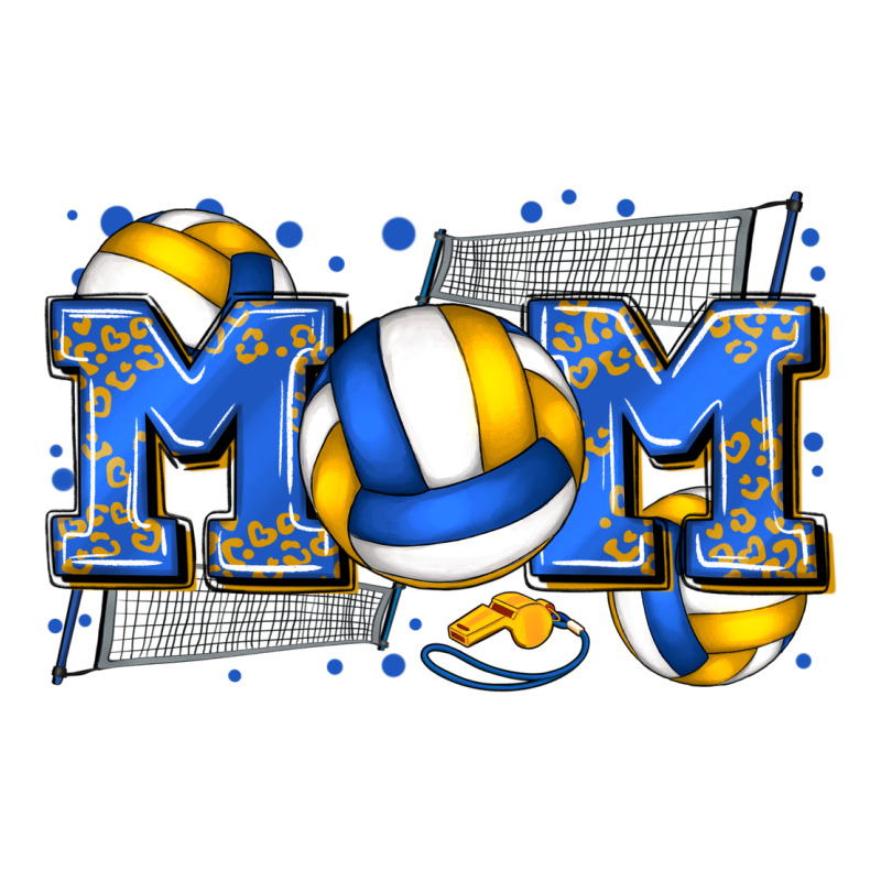 Mom Volleyball Ladies Tee by Zillion Design Studio | Teevron