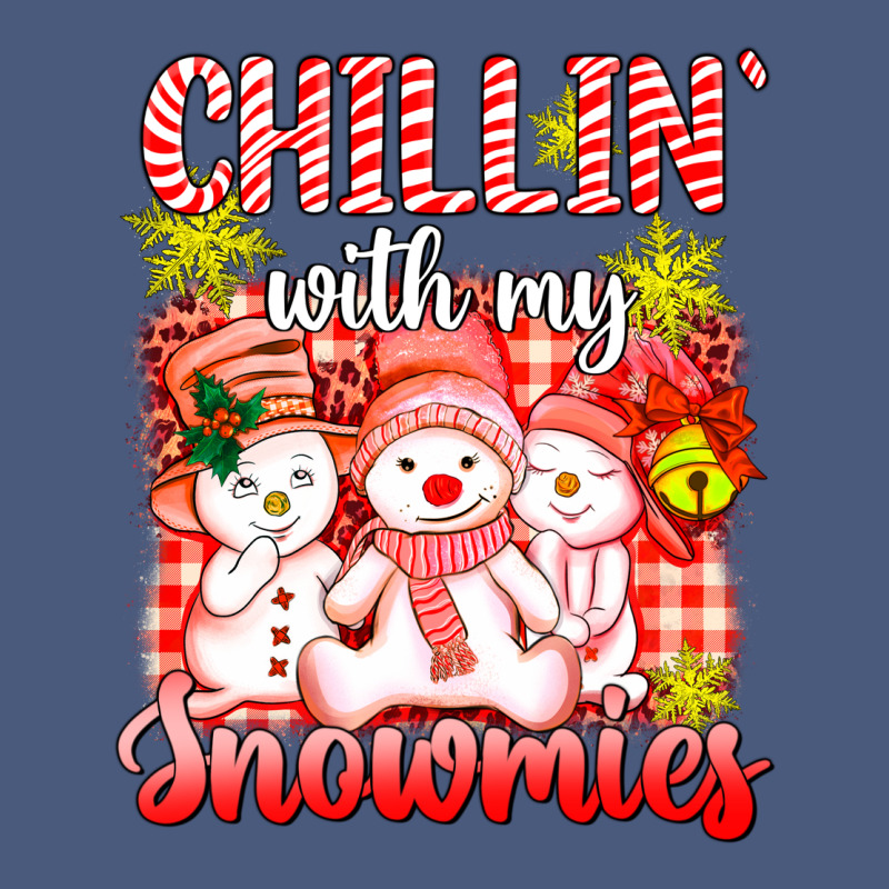 Chillin  With My Red Snowmies Vintage Hoodie by AdoDesignShop | Teevron