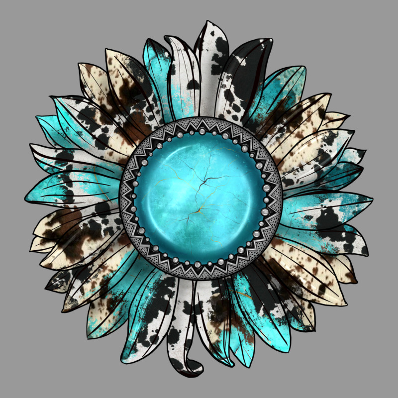 Western Sunflower Gemstone Vintage Hoodie by JahusDesignShop | Teevron