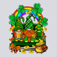 St. Patricks Gnomes Truck With Rainbow Zipper Hoodie | Teevron