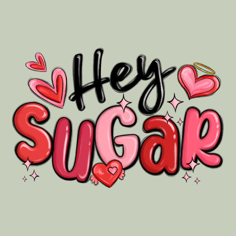 Hey Sugar Valentines Day Long Sleeve Tee by MaliasSmallBusiness | Teevron