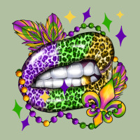 Mardi Gras Lip Olivia Urban Hoodie | Teevron