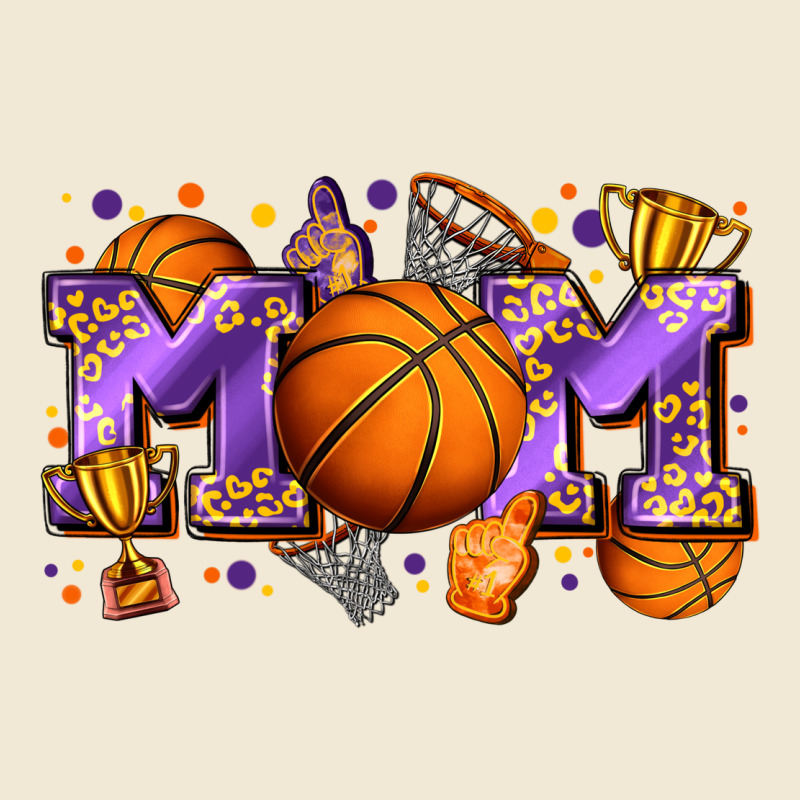 Mom Basketball Ladies Tee by Zillion Design Studio | Teevron
