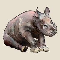 Baby Rhino Illustrations Urban Heavy Tee | Teevron