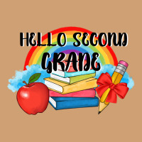 Back To School Hello Second Grade 3200x2400 Vintage Tee | Teevron