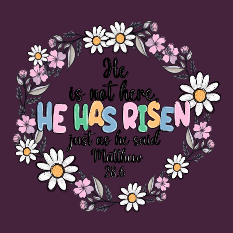 He Has Risen Long Sleeve Tee by MaliasSmallBusiness | Teevron