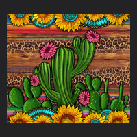 Sunflowers Turquoise Serape Cactus Tumbler Vintage Tee | Teevron