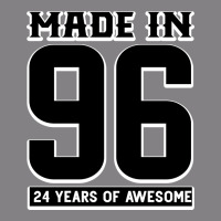 Made In 96 24 Years Of Awesome Heavyweight Hoodie | Teevron