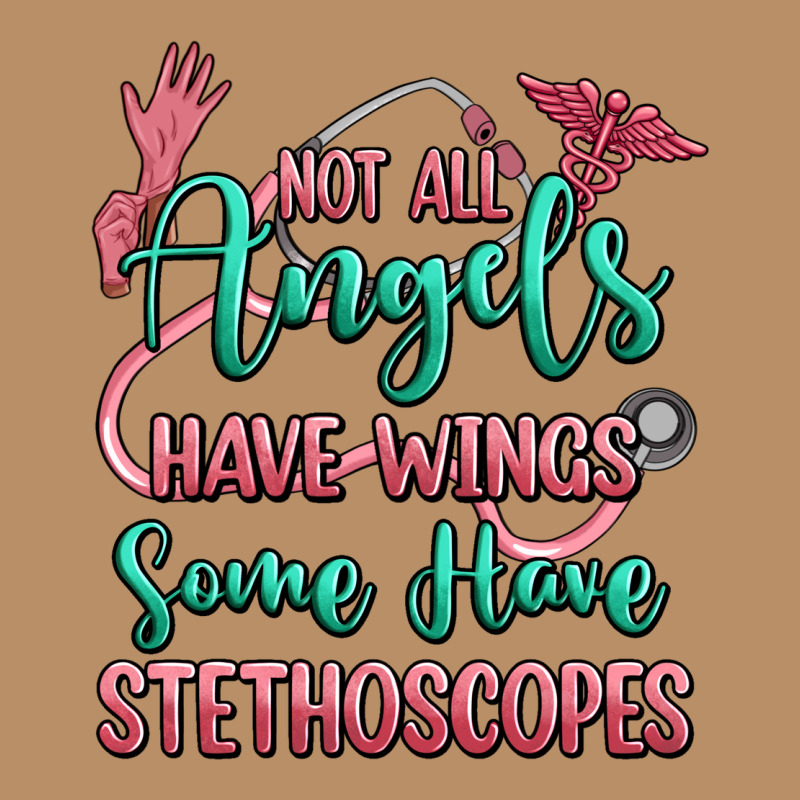 Not All Angels Have Wings Some Have Stethoscopes Vintage Hoodie by RanaPortraitStore | Teevron