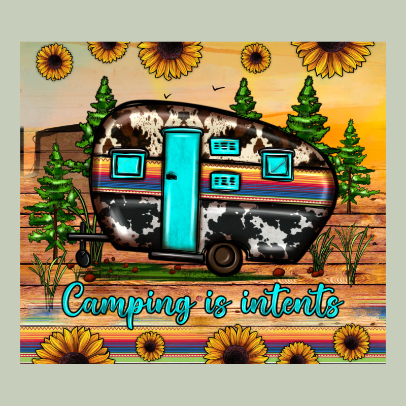 Camping Is Intents Long Sleeve Tee by JahusDesignShop | Teevron