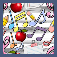 Music Class Seamless Pattern Vintage Hoodie | Teevron