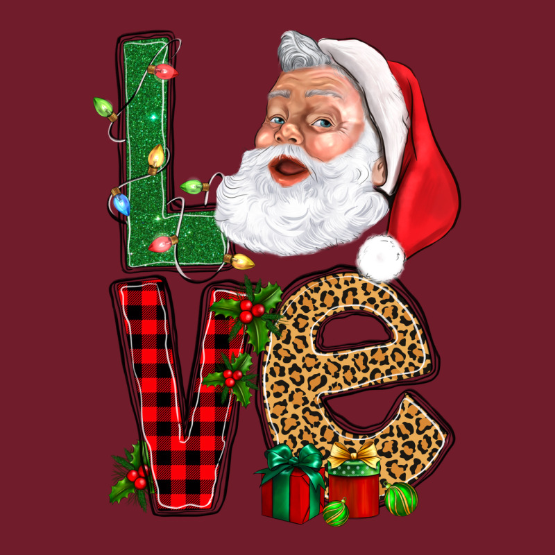 Love With Santa Portrait Zipper Hoodie by BundleAndBundleShop | Teevron