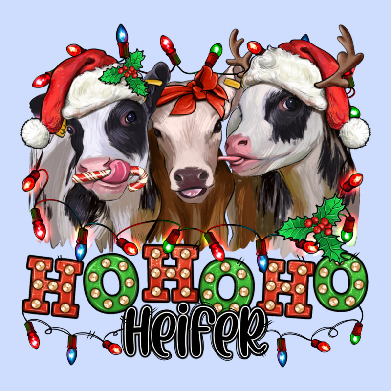 Ho Ho Ho Heifer Christmas Heifers Urban Heavy Tee by Jasminsmagicworld | Teevron