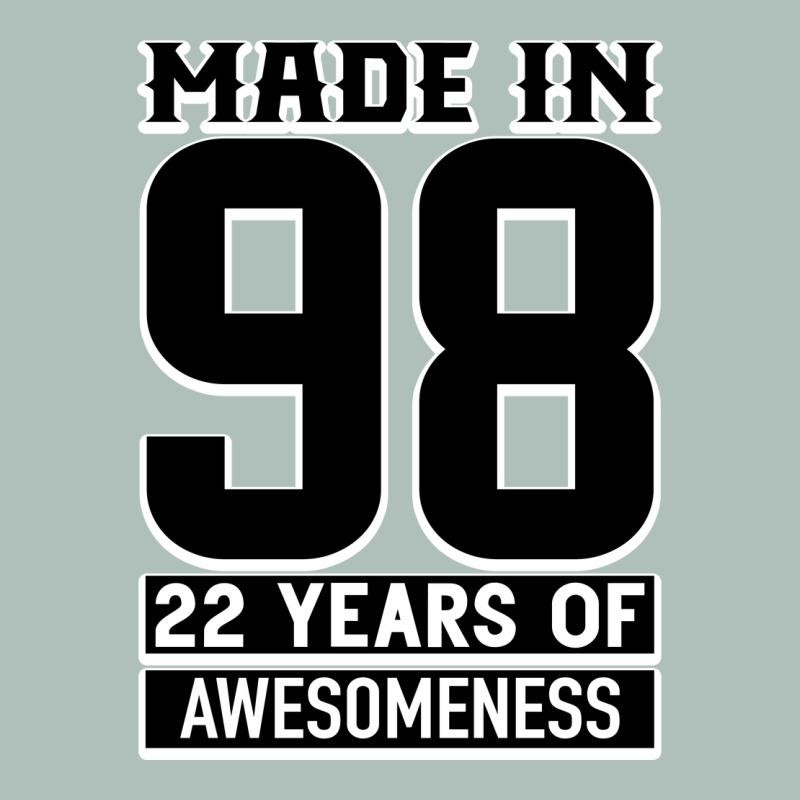 Made In 98 22 Years Of Awesomeness Heavyweight Hoodie by Bettercallsaul | Teevron