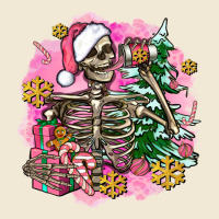 Pink Coffee Gifts Christmas Skeleton Coffee Premium Tee | Teevron