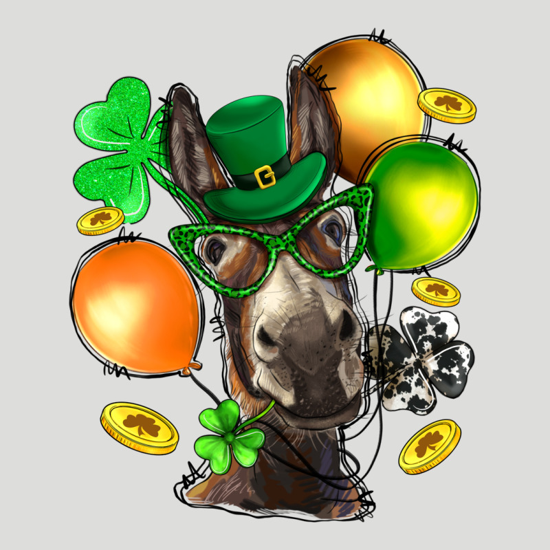 St. Patricks Clovers With Donkey Zipper Hoodie by BundleAndBundleShop | Teevron