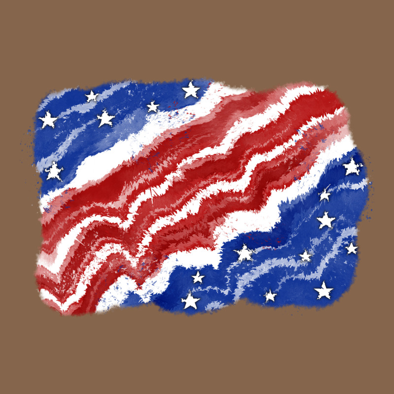Patriotic Tie Dye Background 4th Of July Premium Tee by CowGirlArtShop | Teevron