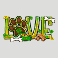 St. Patrick's Day Love Dog Paw Zipper Hoodie | Teevron