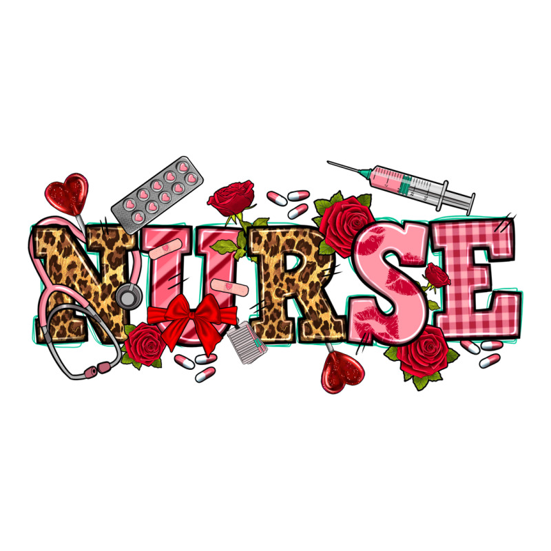 Valentines Day Nurse Urban Heavy Tee by NancyCooperArtShop | Teevron